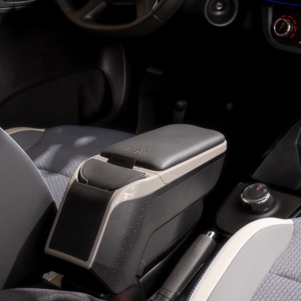 ARMSTER 2 REPOSABRAZOS DACIA SPRING 2021- POLIPIEL GRIS V01565 Y V01698 - Imagen 4