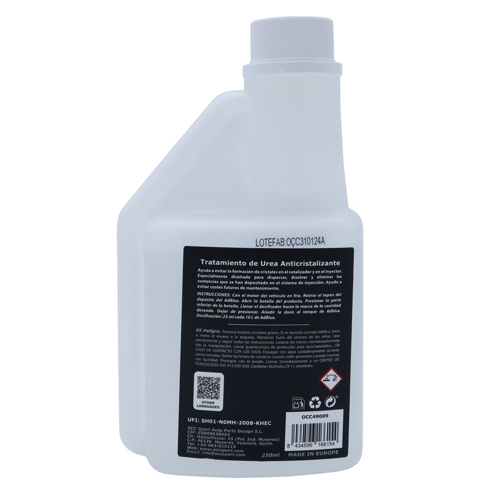 TRATAMIENTO UREA PARA AD BLUE OCC MOTORSPORT 250ML - Imagen 4
