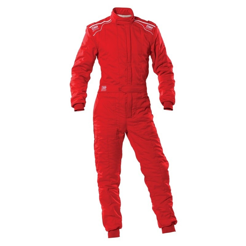 TRAJE DE CARRERAS OMP SPORT FIA 8856-2018 ROJO TALLA XL