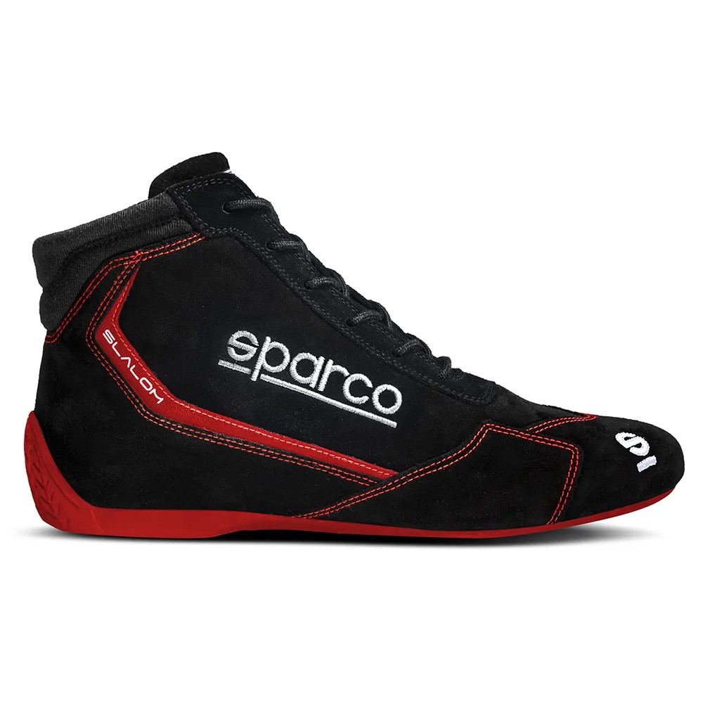 BOTINES SLALOM 2022 TALLA 43 NEGRO/ROJO