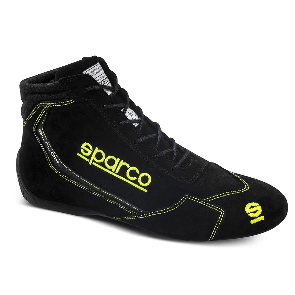 BOTINES SLALOM 2022 TALLA 44 NEGRO/AMARILLO - Imagen 2