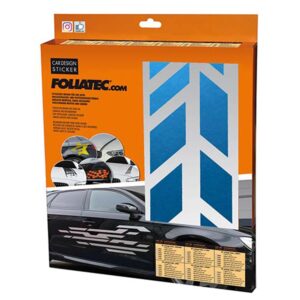 FOLIATEC VINILO DECORATIVO PARA COCHE DISEÑO SOMBRAS AZUL