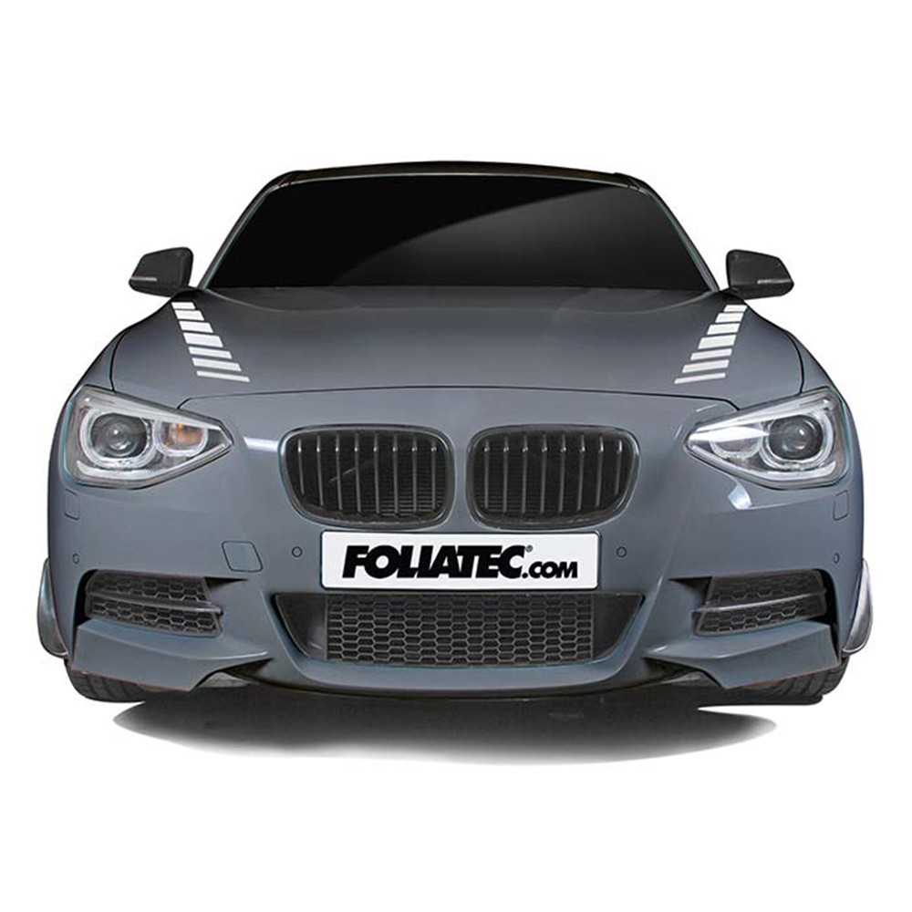 FOLIATEC VINILO DECORATIVO PARA COCHE DISEÑO SOMBRAS BLANCO - Imagen 3