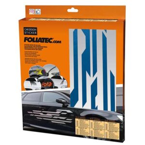 FOLIATEC VINILO DECORATIVO PARA COCHE DISEÑO STREET AZUL
