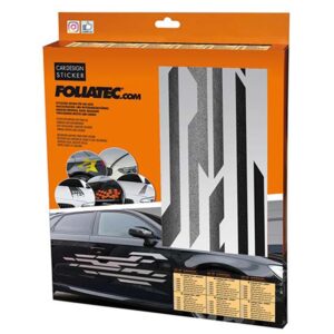 FOLIATEC VINILO DECORATIVO PARA COCHE DISEÑO STREET NEGRO