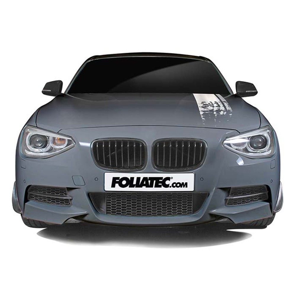 FOLIATEC VINILO DECORATIVO PARA COCHE DISEÑO RAYAS PLATA - Imagen 3