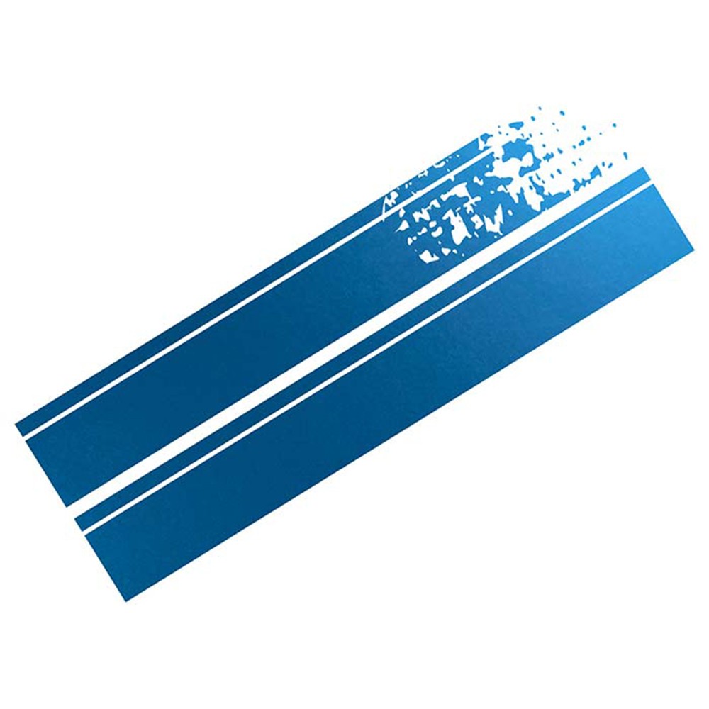 FOLIATEC VINILO DECORATIVO PARA COCHE DISEÑO RAYAS AZUL - Imagen 2