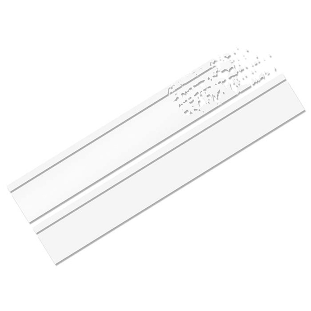 FOLIATEC VINILO DECORATIVO PARA COCHE DISEÑO RAYAS BLANCO MATE - Imagen 2