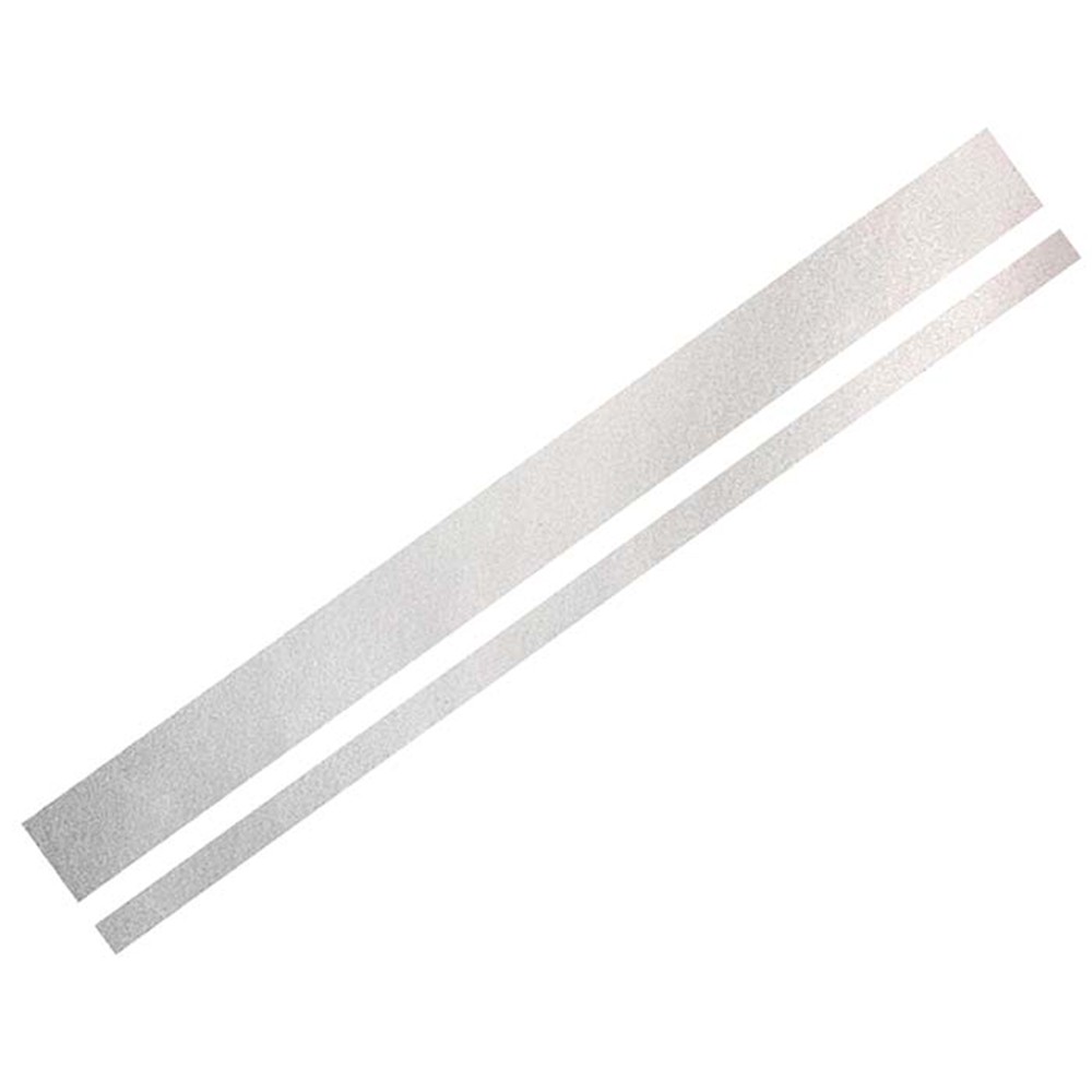 FOLIATEC VINILOS DECORATIVOS PARA COCHE DISEÑO LÍNEAS PLATA - Imagen 2