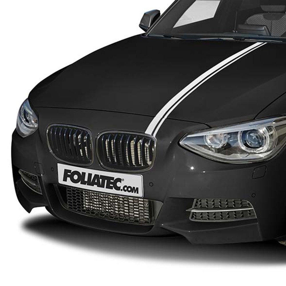 FOLIATEC VINILOS DECORATIVOS PARA COCHE DISEÑO LÍNEAS BLANCO - Imagen 3