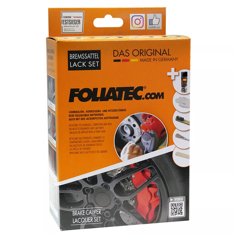 FOLIATEC KIT PINTURA PARA PINZAS DE FRENO AZUL CIELO 3 COMPONENTES - Imagen 4