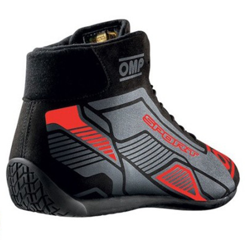 ZAPATILLAS OMP SPORT FIA 8856-2018 NEGRO/ROJO TALLA 40 - Imagen 5