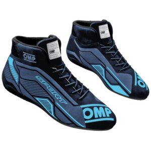 ZAPATILLAS OMP SPORT FIA 8856-2018 NEGRO/CIAN TALLA 43