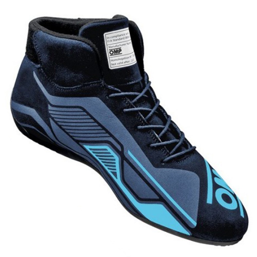 ZAPATILLAS OMP SPORT FIA 8856-2018 NEGRO/CIAN TALLA 42 - Imagen 3