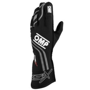 GUANTES OMP KART KS-X FIA 8877-2022 NEGRO TALLA L