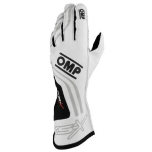 GUANTES OMP KART KS-X FIA 8877-2022 BLANCO TALLA XL