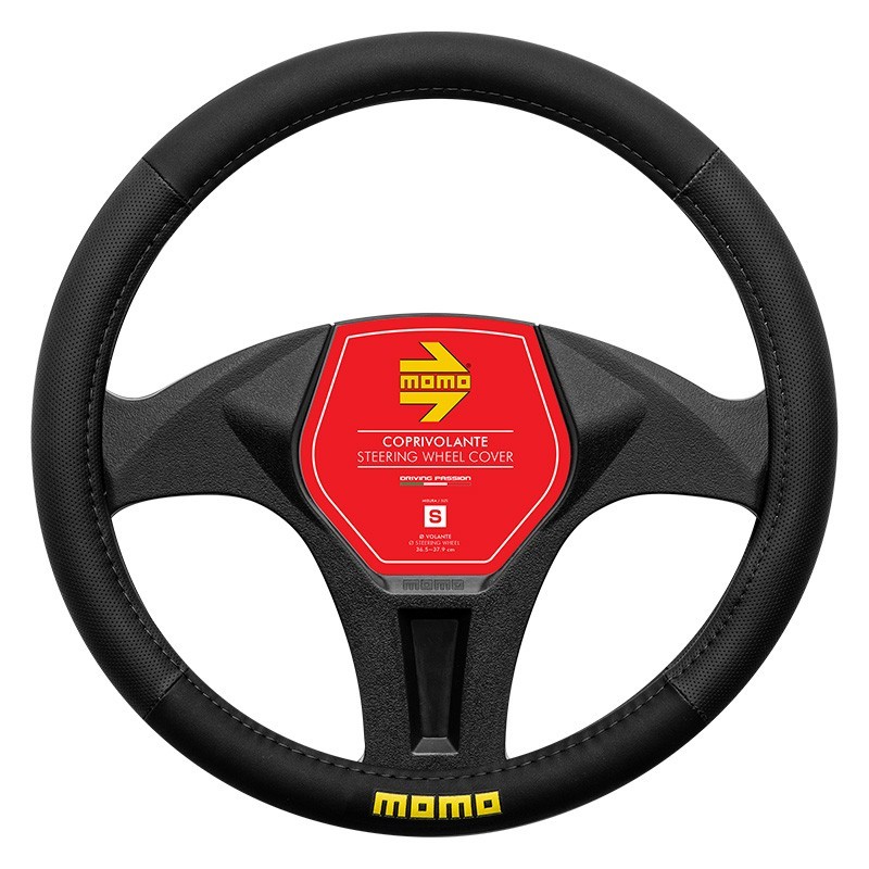 FUNDA VOLANTE MOMO EASY UNIVERSAL COLOR NEGRO 38-39CM