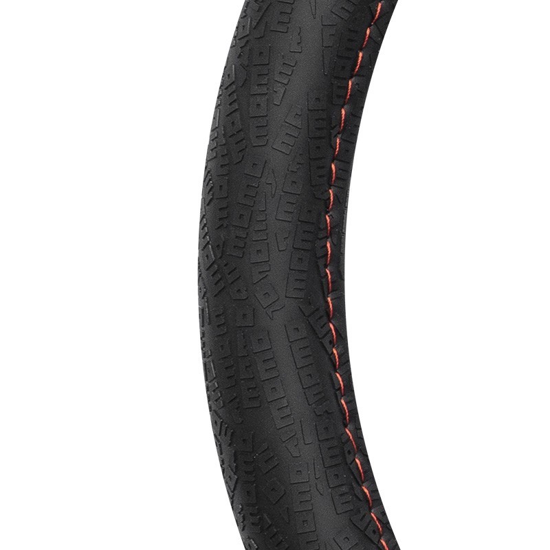 FUNDA VOLANTE MOMO LAP BLACK-RED M 38-39CM - Imagen 2