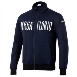 SUDADERA SPARCO CON CREMALLERA TARGA FLORIO TALLA XL AZUL MARINO