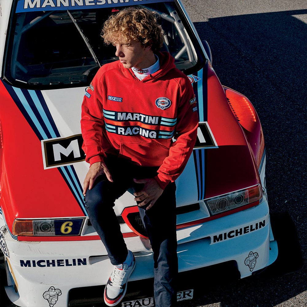 SUDADERA MARTINI-R TALLA M ROJO - Imagen 2