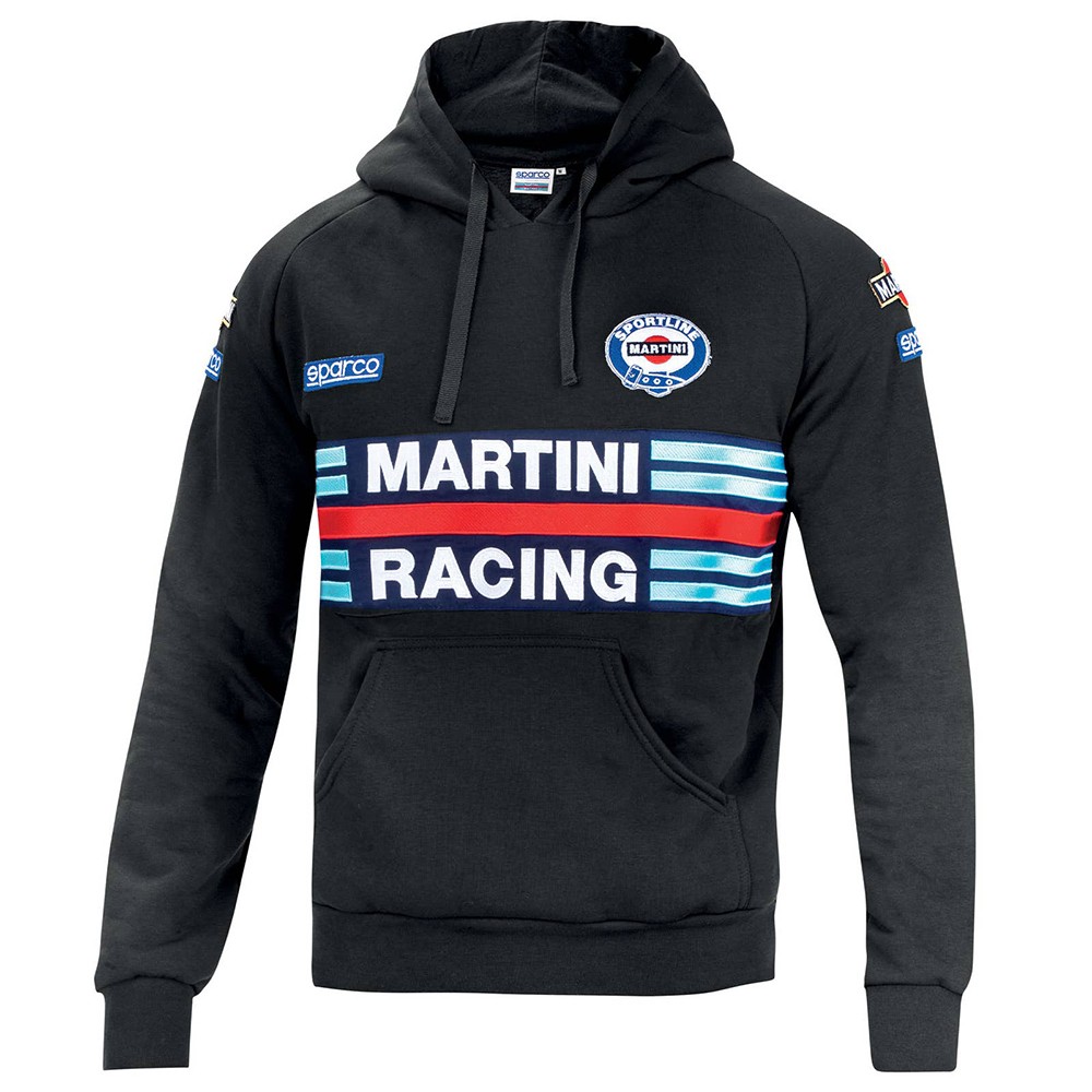 SUDADERA MARTINI-R TALLA XXL NEGRO