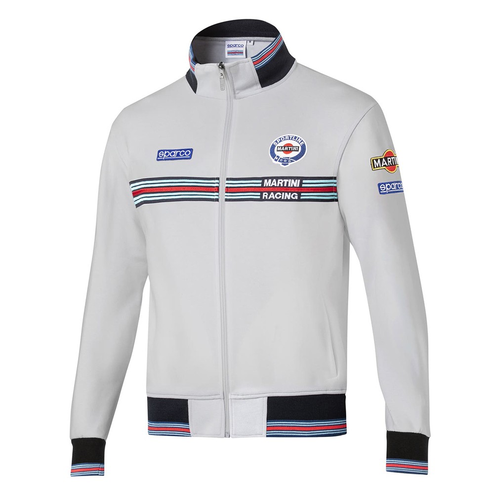 SUDADERA SPARCO MARTINI-R CON CREMALLERA MARTINI-R TALLA M - Imagen 3