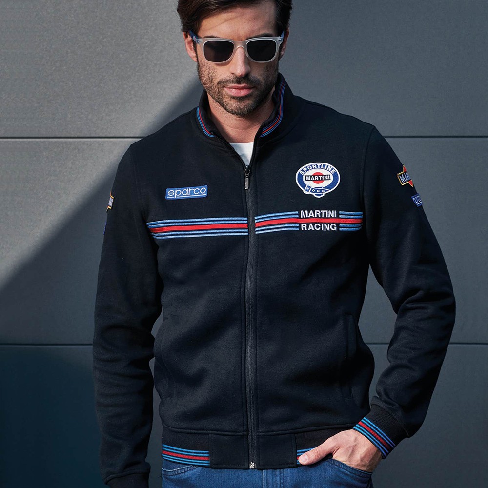 SUDADERA CON CREMALLERA MARTINI-R TALLA XXL - Imagen 2