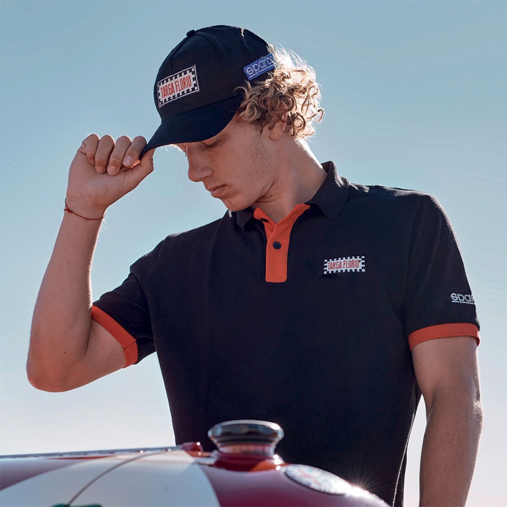 GORRA SPARCO TARGA FLORIO NEGRO - Imagen 3