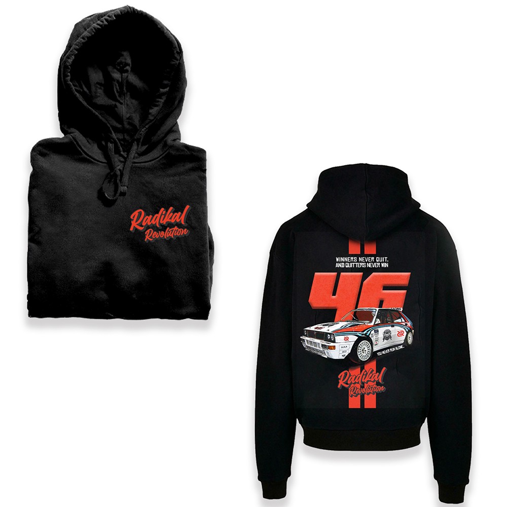 SUDADERA RADIKAL REVOLUTION WINNERS NEVER QUIT TALLA XXXL - Imagen 2