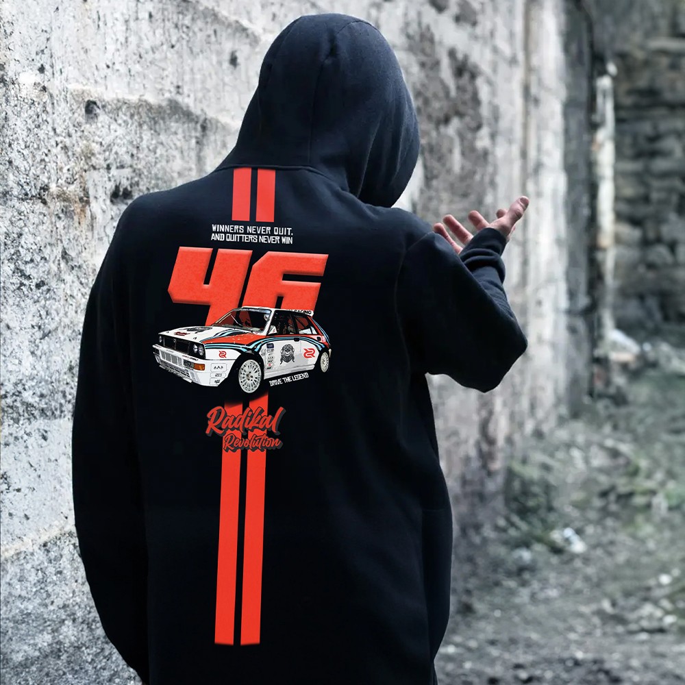 SUDADERA RADIKAL REVOLUTION WINNERS NEVER QUIT TALLA XXXL - Imagen 4