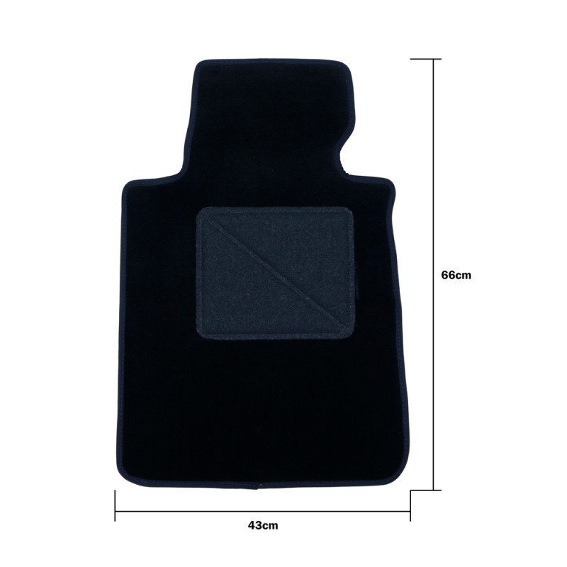 ALFOMBRA A MEDIDA BMW E81 SERIE 1 3 PUERTAS (2007-2012) 5PZ - Imagen 7