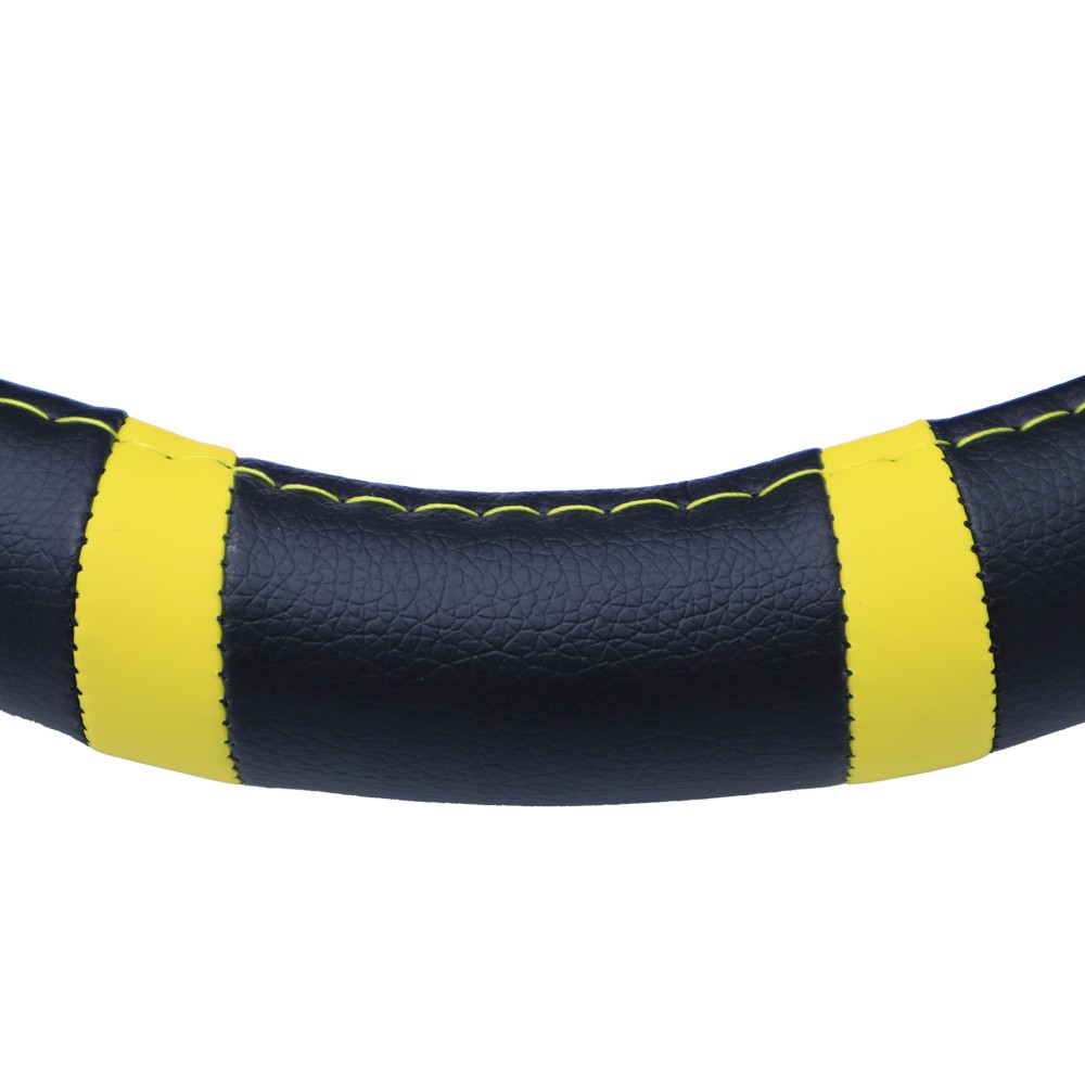 FUNDA VOLANTE MOMO FAST BLACK-YELLOW M 38-39CM - Imagen 3