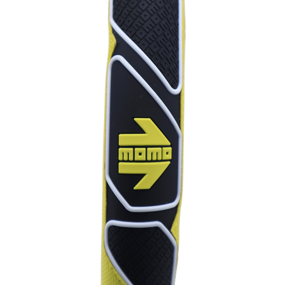 FUNDA VOLANTE MOMO FUN BLACK-YELLOW M 38-39CM - Imagen 2
