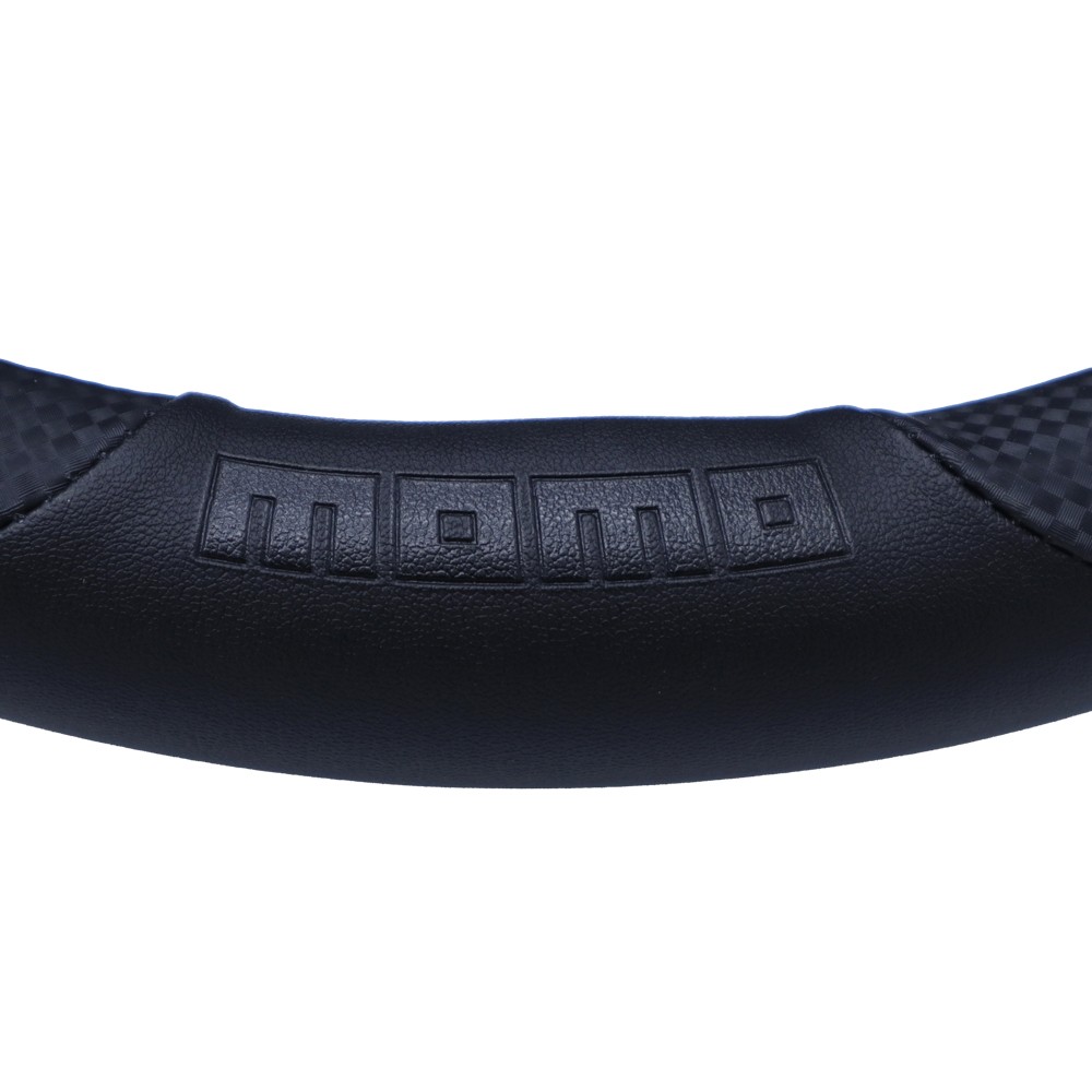 FUNDA VOLANTE MOMO TUNING BLK EDITION M 38-39CM - Imagen 2