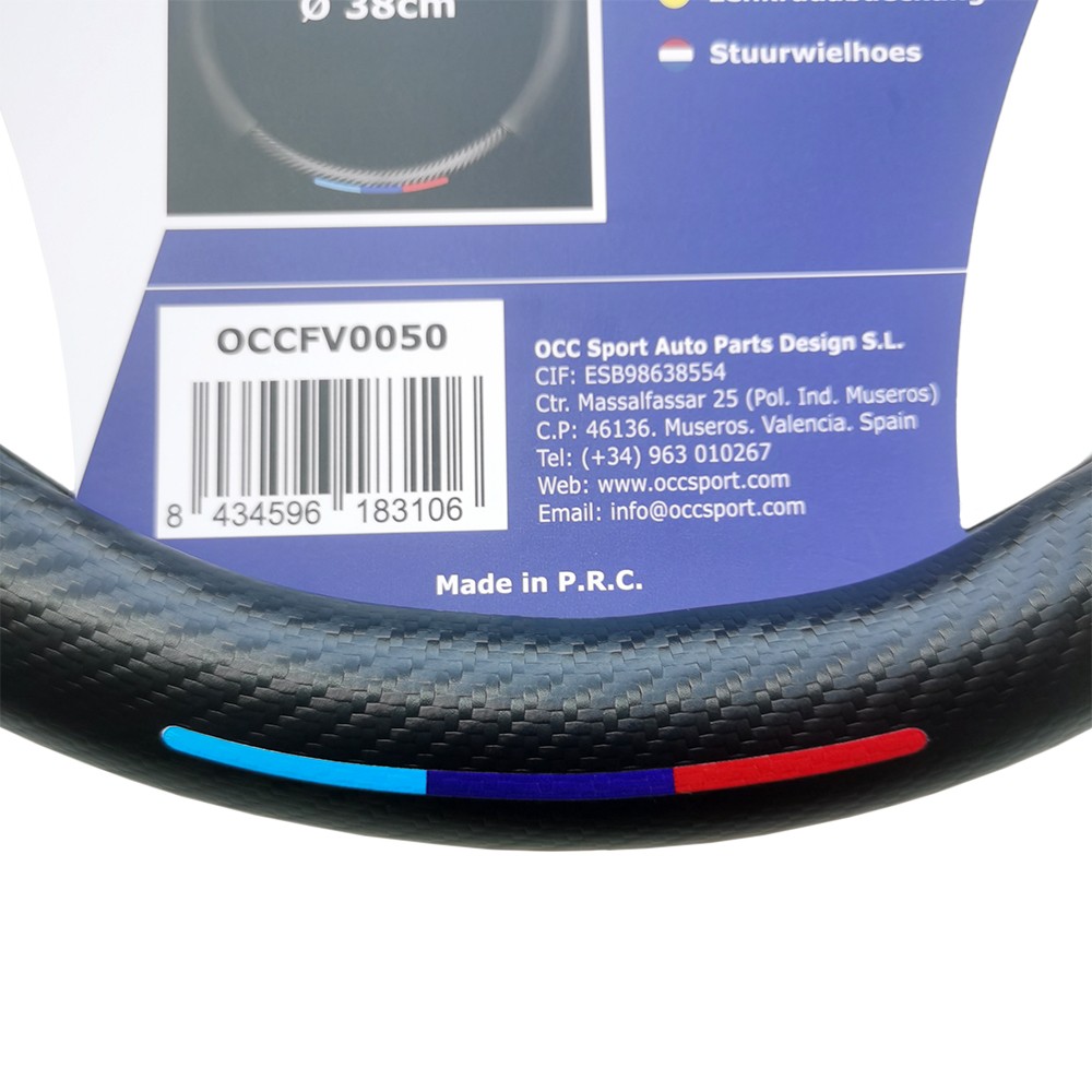 FUNDA DE VOLANTE OCC MOTORSPORT M POWER - Imagen 3