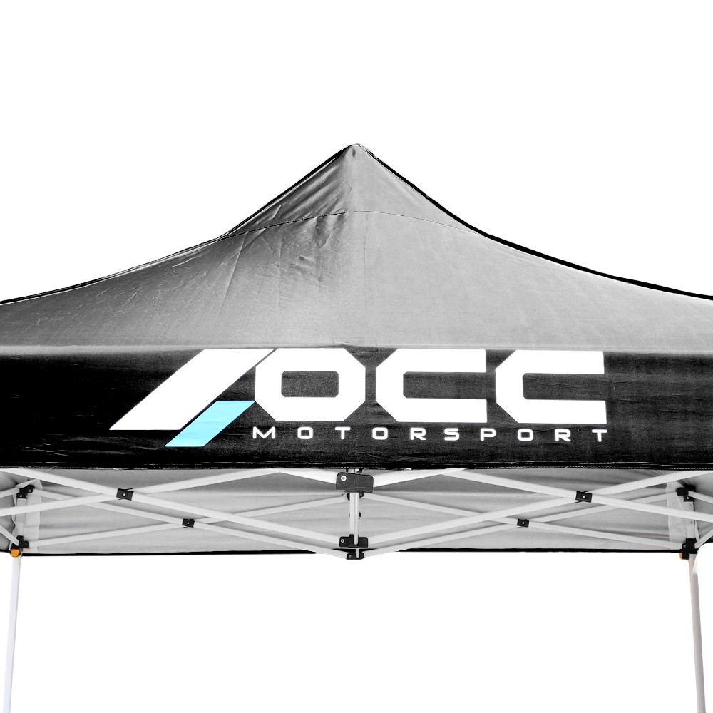 CARPA RACING 3X3M ACERO INOX NEGRO 40MM 420 OXFORD - Imagen 3