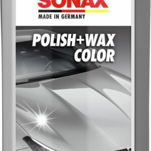 SONAX ABRILLANTADOR + CERA PLATA/GRIS 500ML