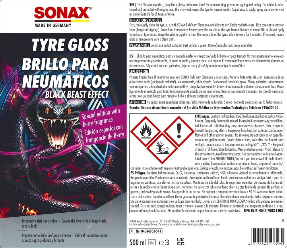 BRILLO PARA NEUMÁTICOS - Imagen 2