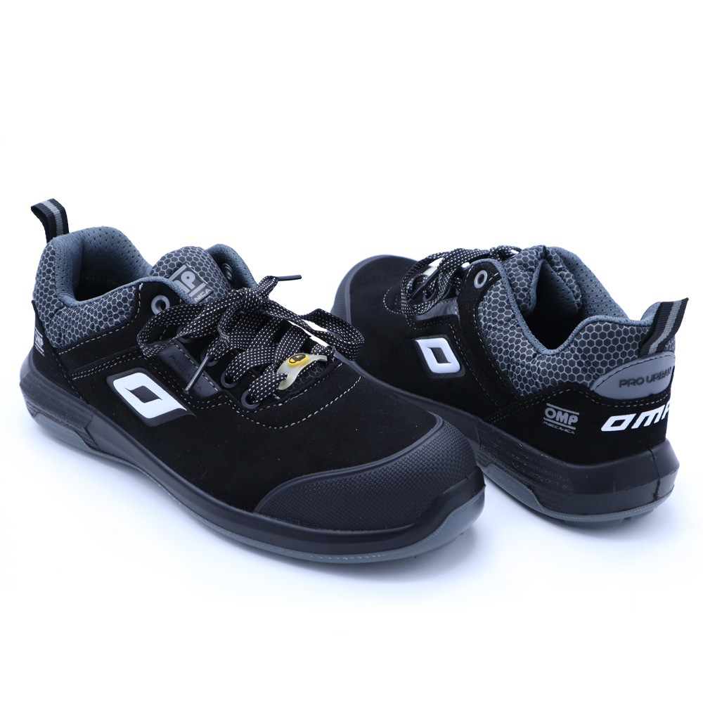 OMP MECCANICA ZAPATILLAS TRABAJO SEGURIDAD S3 SRC ESD PRO URBAN TALLA 42 NEGRO GRIS