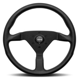 VOLANTE MOMO MONTECARLO 350 MM PIEL NEGRA