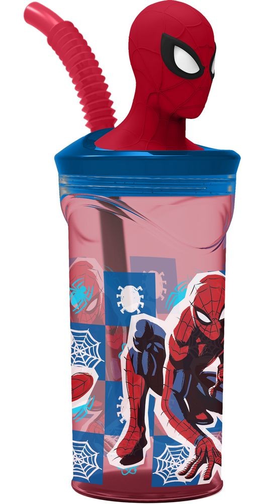 VASO FIGURA 3D 360 ML SPIDERMAN