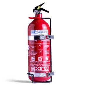 EXTINTOR MANUAL SPARCO DE 2KG. EN ACERO