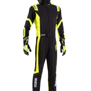 TRAJE KARTING SPARCO K48 THUNDER NEGRO/AMARILLO TALLA M