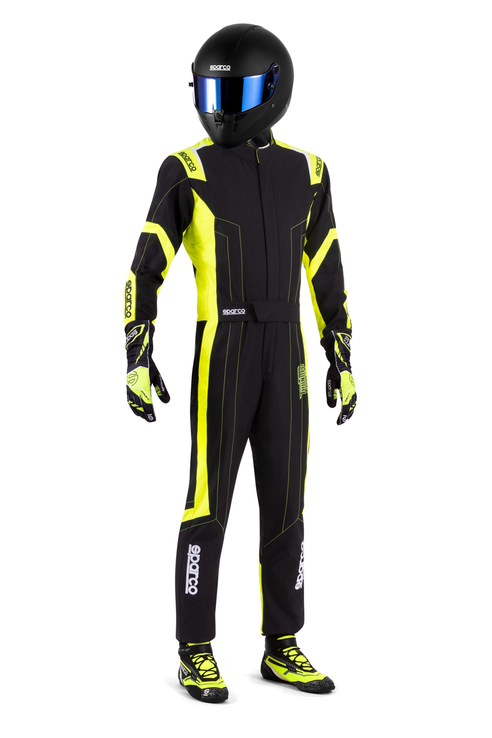 TRAJE KARTING SPARCO K48 THUNDER NEGRO/AMARILLO TALLA M