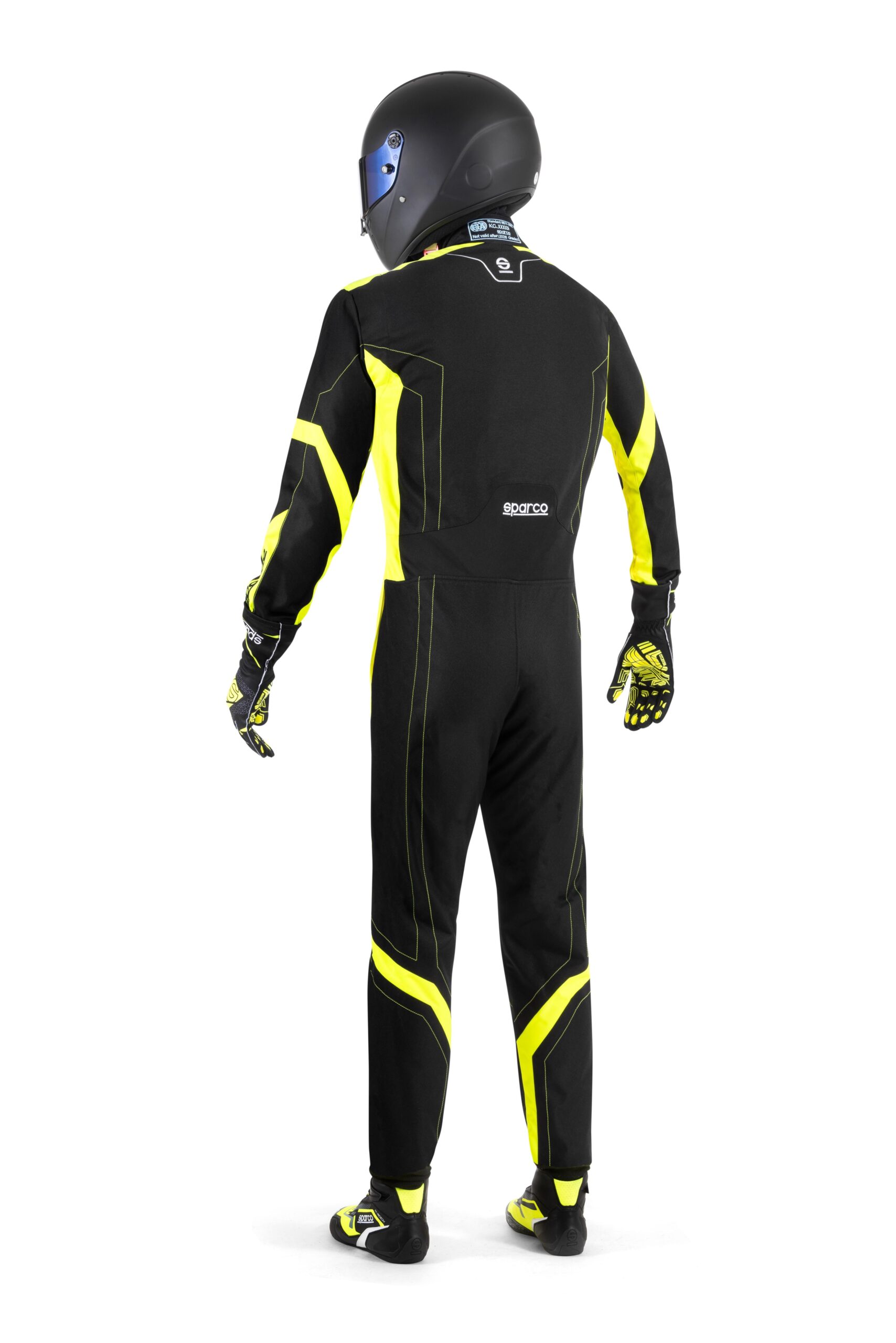 TRAJE KARTING SPARCO K48 THUNDER NEGRO/AMARILLO TALLA M - Imagen 2