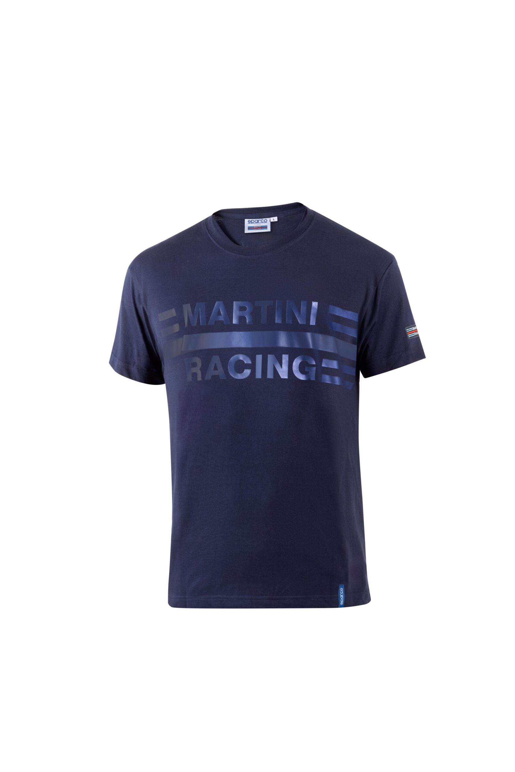 CAMISETA SPARCO MARTINI-R LOGO AZUL TALLA S