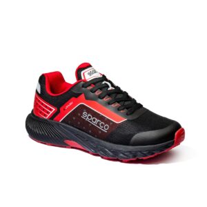 ZAPATILLAS SPARCO S-PARK SEPANG NEGRAS/ROJAS TALLA 42