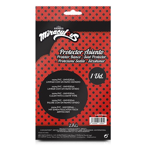 PROTECTOR ASIENTO LADYBUG CS6 (STOCK LAST ) - Imagen 4