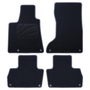 ALFOMBRA A MEDIDA MASERATI LEVANTE (DESDE 2016) 5PZ RIBETE GRIS OSCURO