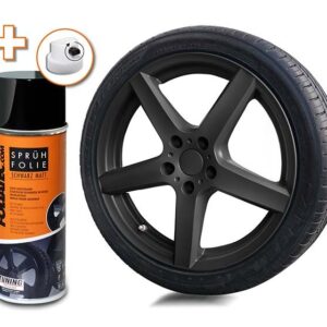 FOLIATEC GOMA LÍQUIDA NEGRA MATE 1 X 400 ML